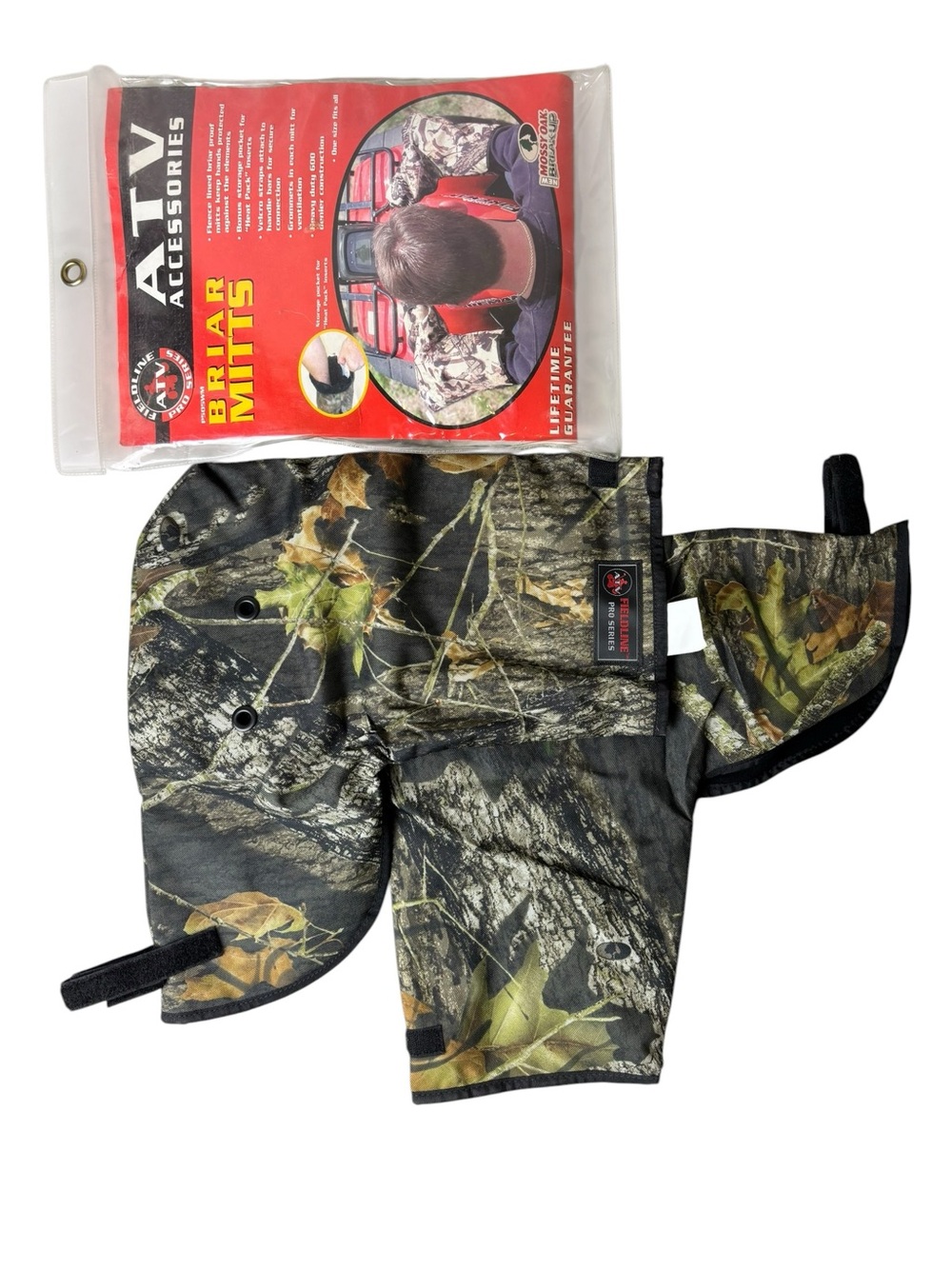 Fieldline Pro Series ATV Briar Mitts Mossy Oak Break Up Series
